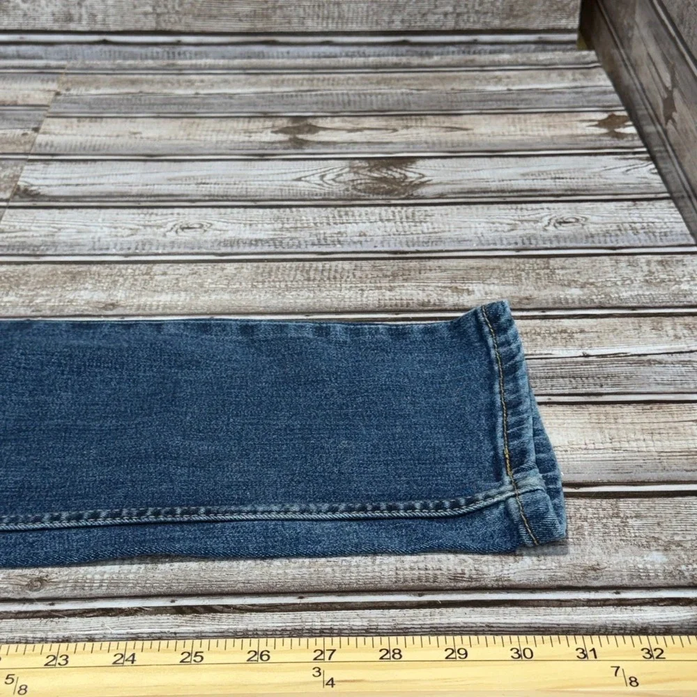 Levi's 511 Slim Fit Jeans Men 33x31 Actual Blue Denim Stretch